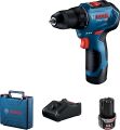 Bosch GSR 12V-30 Akülü Vidalama Makinesi 2x2,0 Ah Akülü