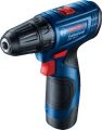 Bosch GSR 120-Li Akülü Delme Vidalama Makinesi 2x2,0 Ah Akülü