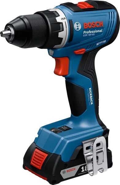 Bosch GSR 18V-65 Akülü Delme Vidalama Makinesi 2x2 Ah