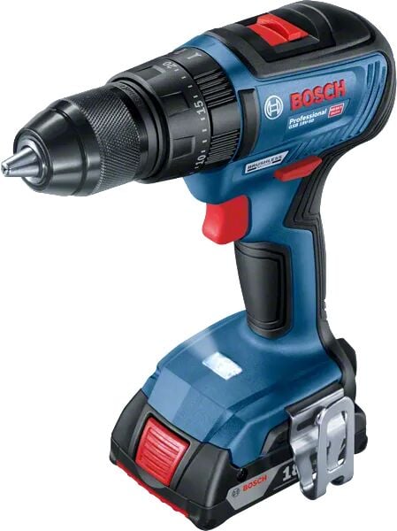 Bosch GSB 18V-50 Akülü Darbeli Delme Vidalama Makinesi 2x5 Ah Akülü