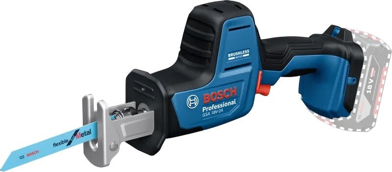 Bosch GSA 18V-24 Akülü Panter Testere (Akü ve Şarj Cihazı Dahil Değildir)