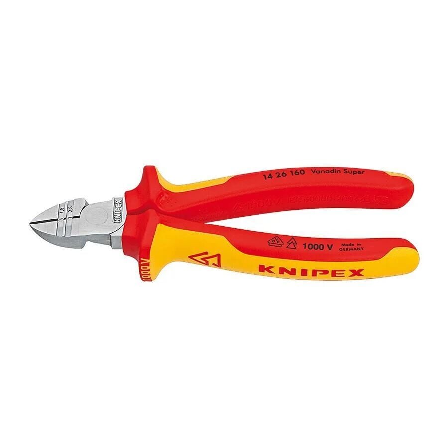 Knipex 1426160 VDE Kablo Sıyırıcılı Yan Keski