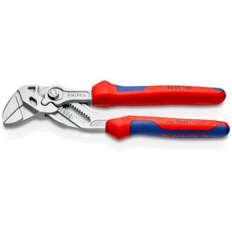 Knipex 86 05 180 Düz Çene Ayarlı Pense
