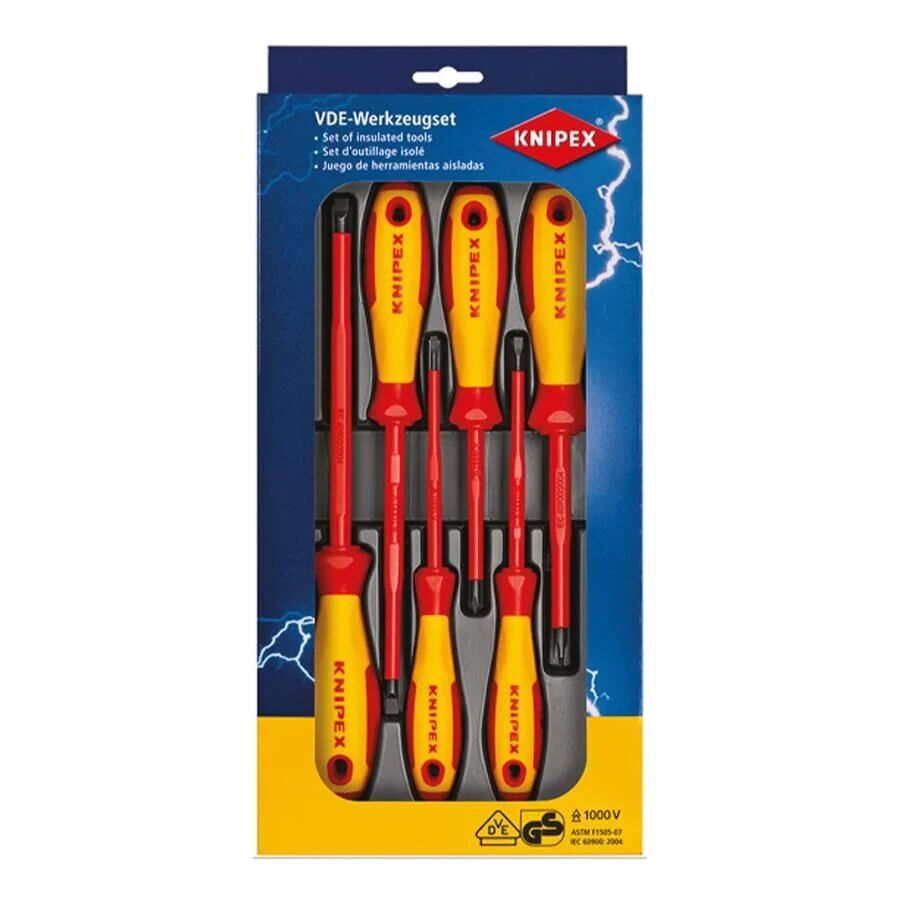 Knipex 00 20 12 V01 Tornavida Takımı VDE