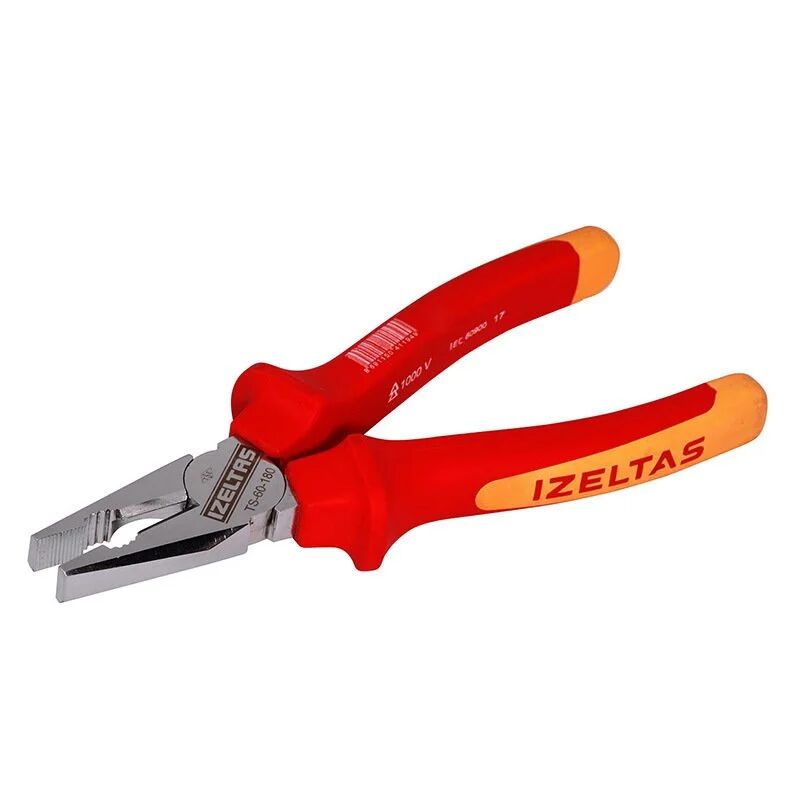 İzeltaş 1000V İzoleli Elektrikçi Kombine Pense 180 mm