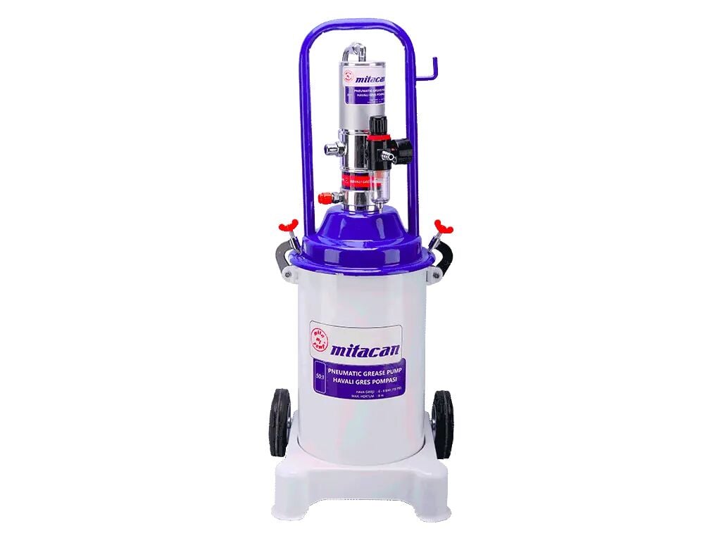 Mitacan MTGP5012 Havalı Gres Pompası 12 Kg Depolu 50:1