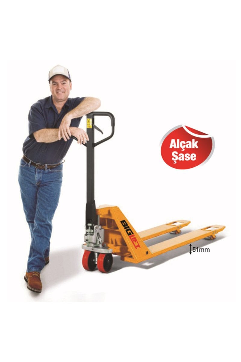 Biglift RM-AC Low Kapasiteli Alçak Şase Transpalet 1.5 Ton