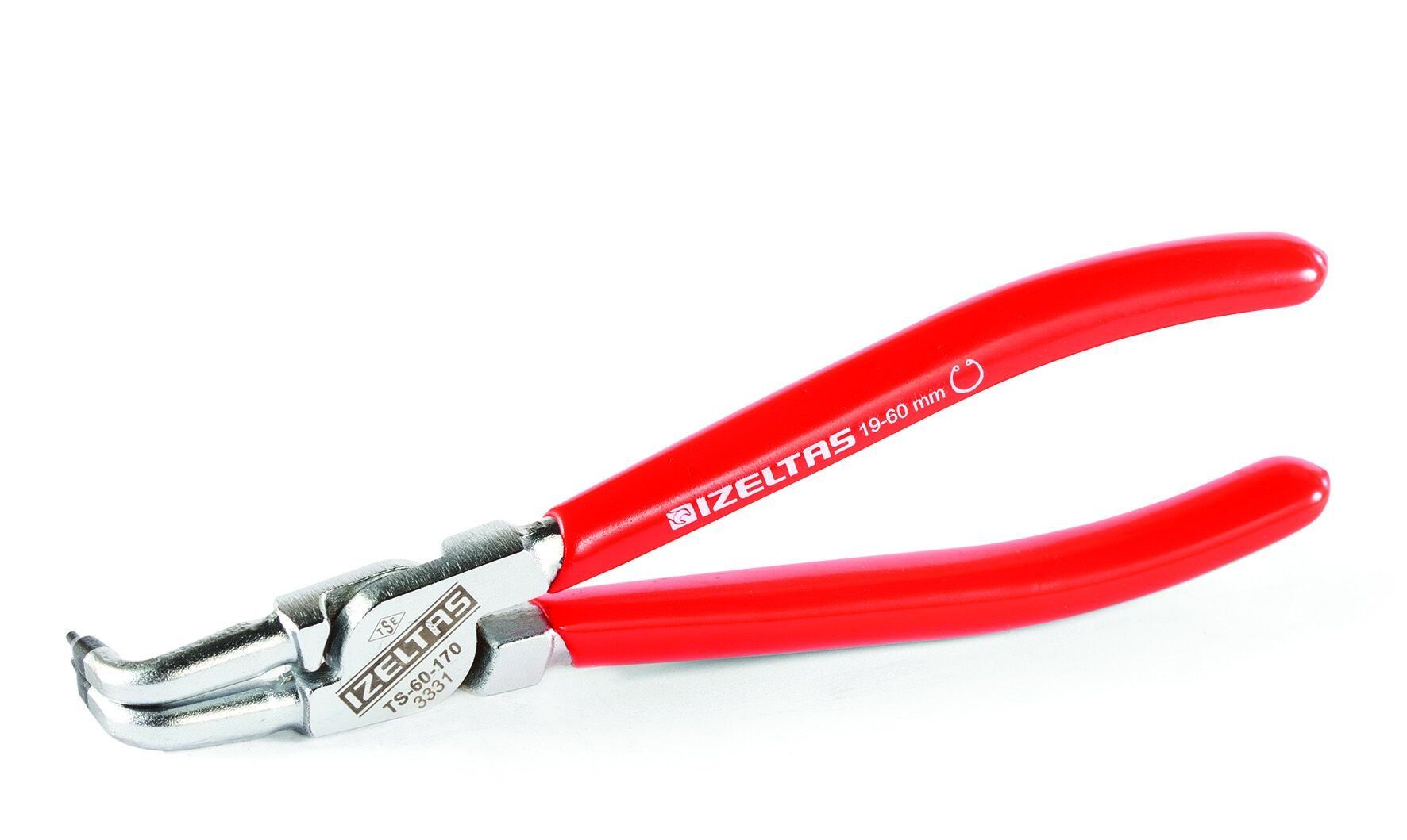 İZELTAŞ İÇ SEGMAN PENSE 210 MM YAYSIZ EĞRİ