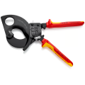 Knipex 95 36 280 Cırcır Mekanizmalı VDE Kablo Makası