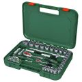 Bosch 1600A02Z9G 1/4'' + 1/2'' Cırcırlı Somun Sıkma Seti 56 parça