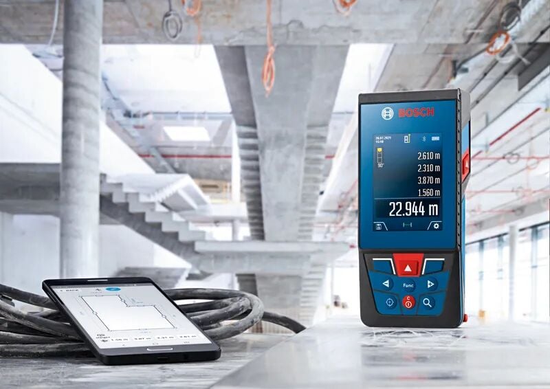 Bosch GLM 100-25 C Kameralı Profesyonel Lazermetre