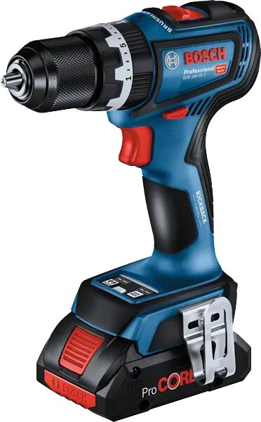 Bosch GSB 18V-90 C Çift Akülü 5 Ah Darbeli Matkap
