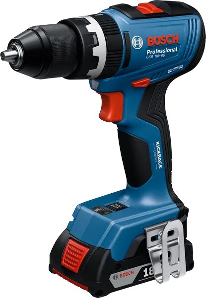 Bosch GSB 18V-65 Çift Akülü 5 Ah Darbeli Matkap