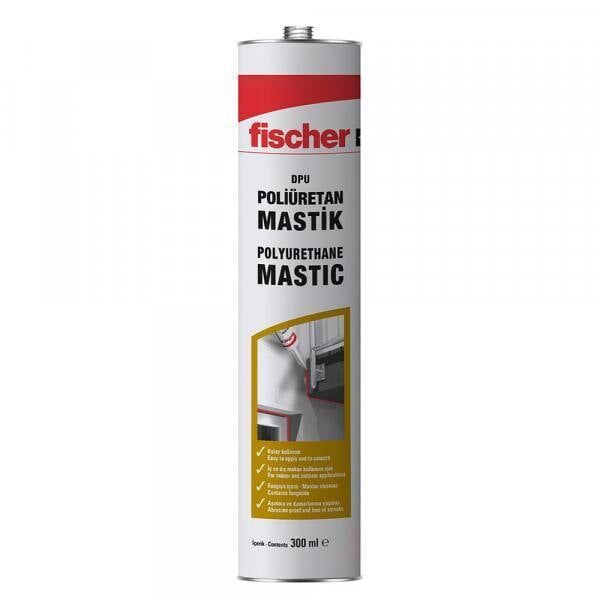 Fischer Poliüretan Mastik Siyah 300ml