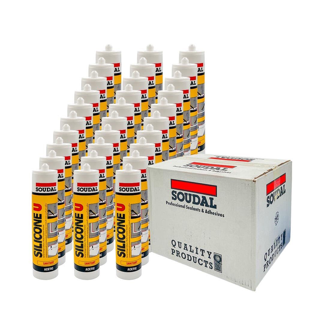 Soudal Silicone U Şeffaf Silikon 280gr (30'lu)