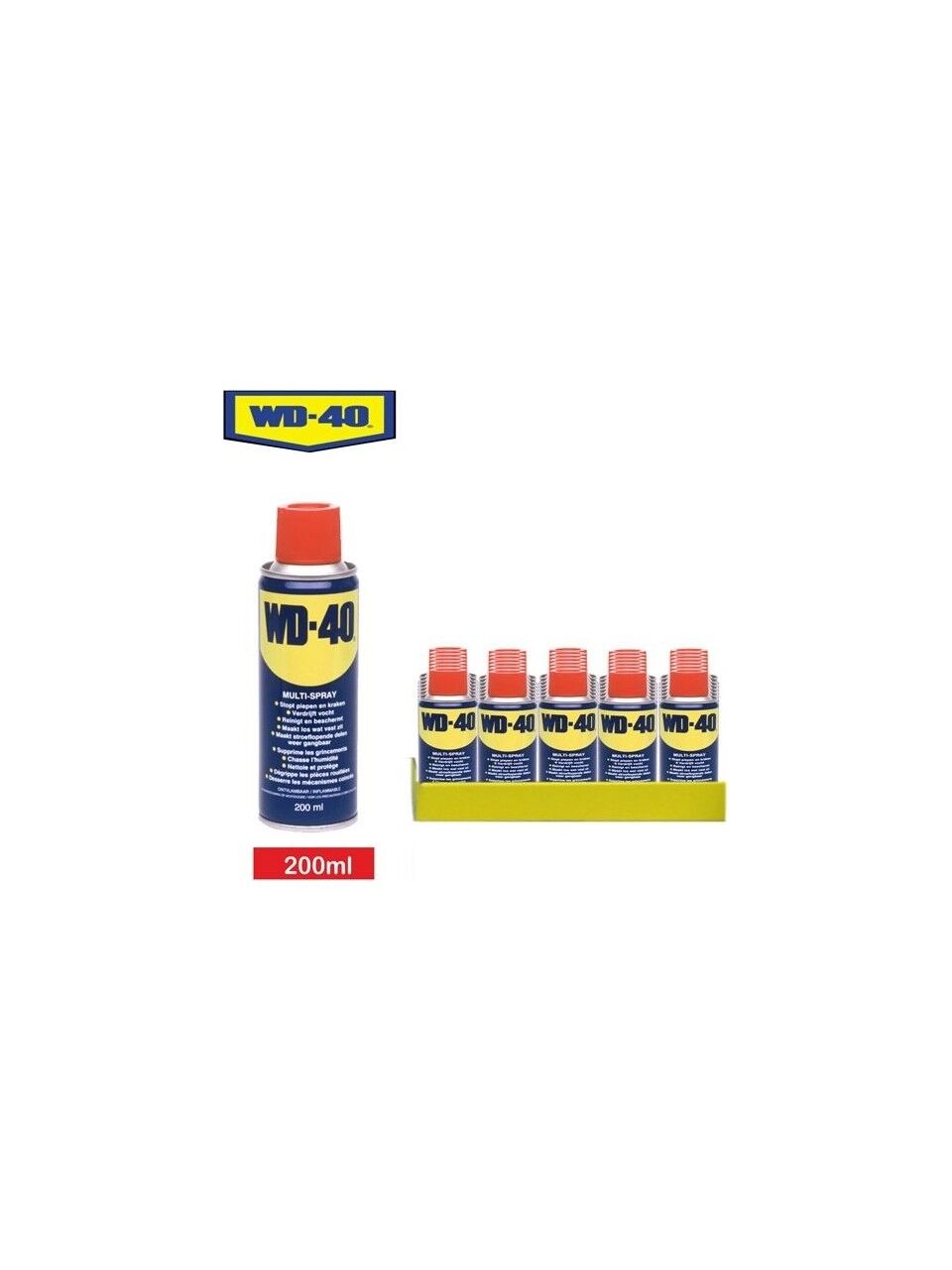 Wd-40 Çok Amaçlı Pas Sökücü Yağlayıcı Sprey 200ml (36'lı)