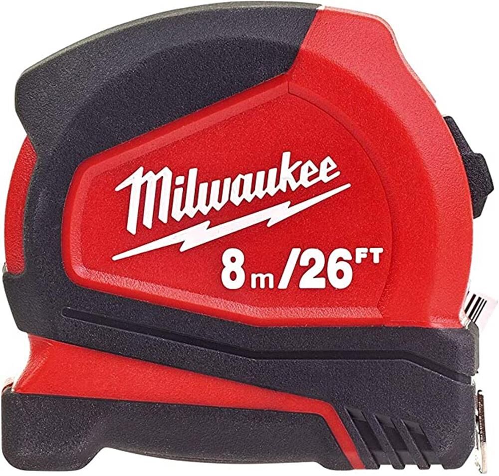 Milwaukee T4932459596 Pro Kompakt 8m Şerit Metre