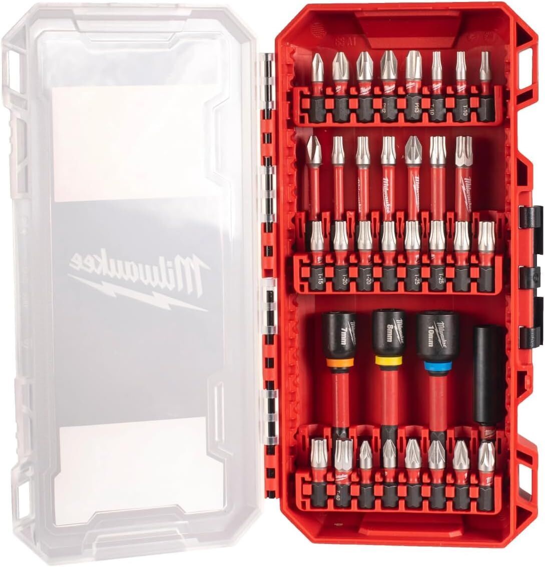 Milwaukee 35'Li Shockwave Bits Uç Seti - 4932492003