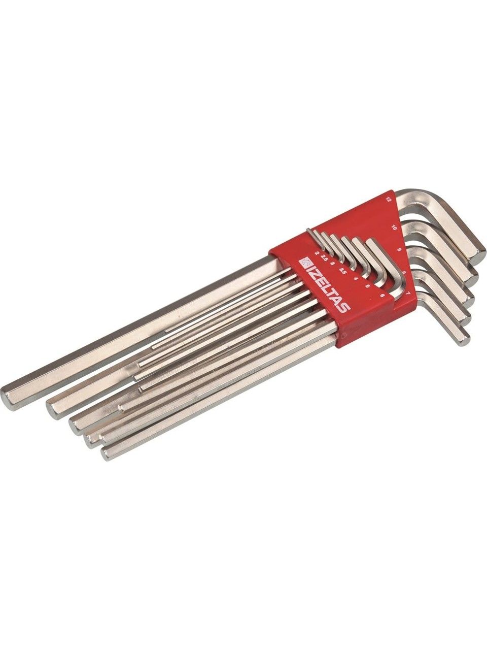 İZELTAŞ ALLEN ANAHTAR TAKIMI ALTI KÖŞE UZUN BOY 12 PARÇA