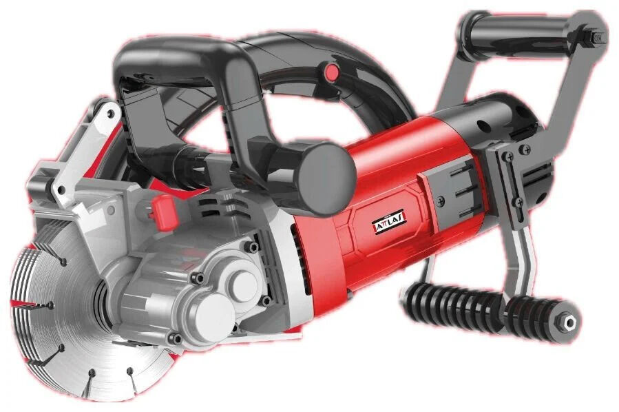 Attlas ATR2600D Profesyonel Kanal Açma Makinesi 5 Bıçaklı 2600W