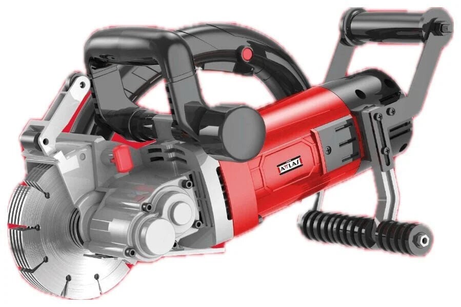 Attlas ATR2600D Profesyonel Kanal Açma Makinesi 5 Bıçaklı 2600W