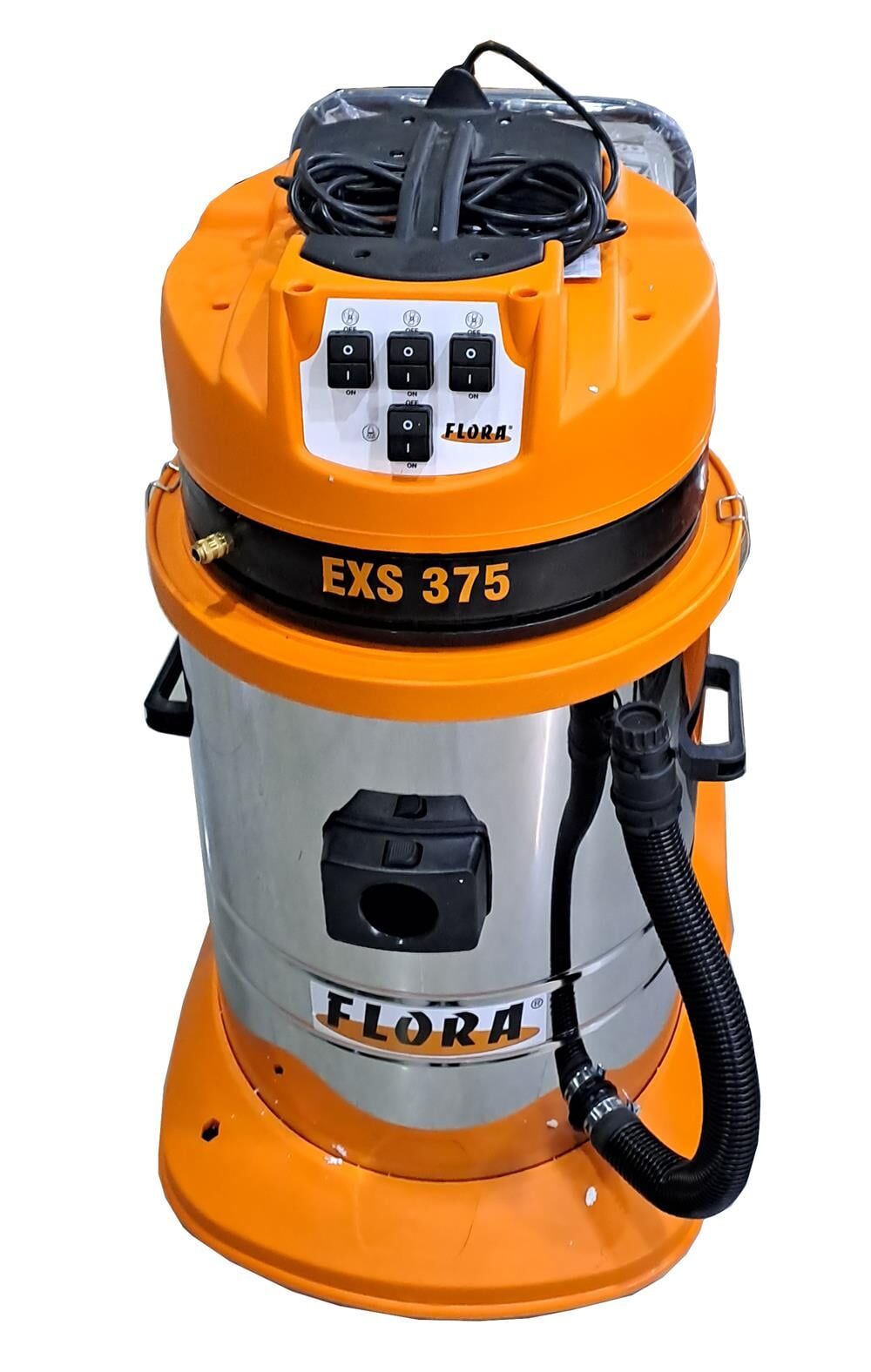 Flora EXS 375 Halı Yıkama Özellikli Süpürge Koltuk Aparatlı