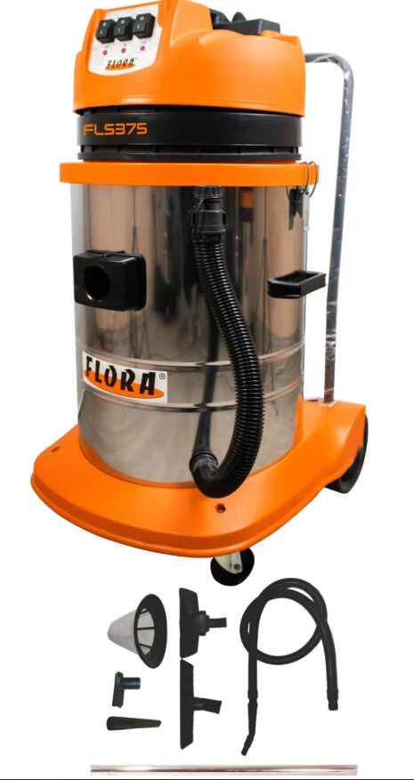 Flora FLS375 Oto Aparatlı Sanayi Tipi Süpürge