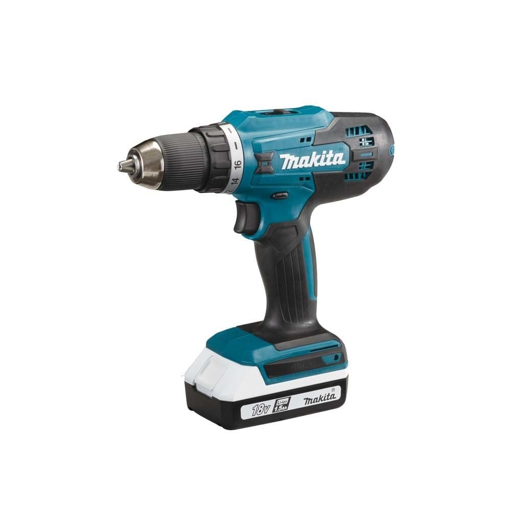 Makita DF488D002 18 Volt 1,5Ah 1/2 inç Darbesiz Akülü Vidalama