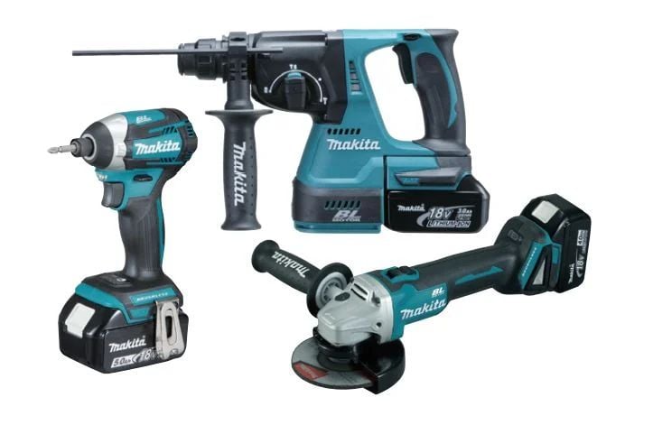 Makita DLX3070TX Darbeli Akülü Vidalama Seti 18V 5.0AH