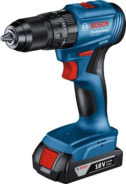 Bosch Professional GSB 185-LI 2 x 2.0Ah Çift Akülü Darbeli Matkap 06019K3100