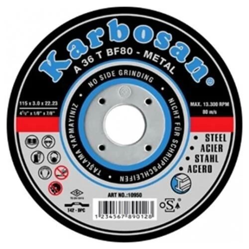 Karbosan Nk Metal Kesici 115X3.0X22