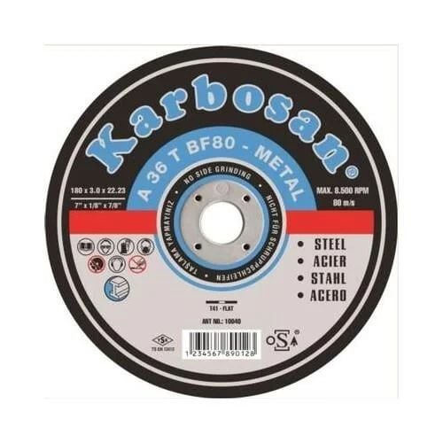 Karbosan Nk Metal Kesici 180X3.0X22