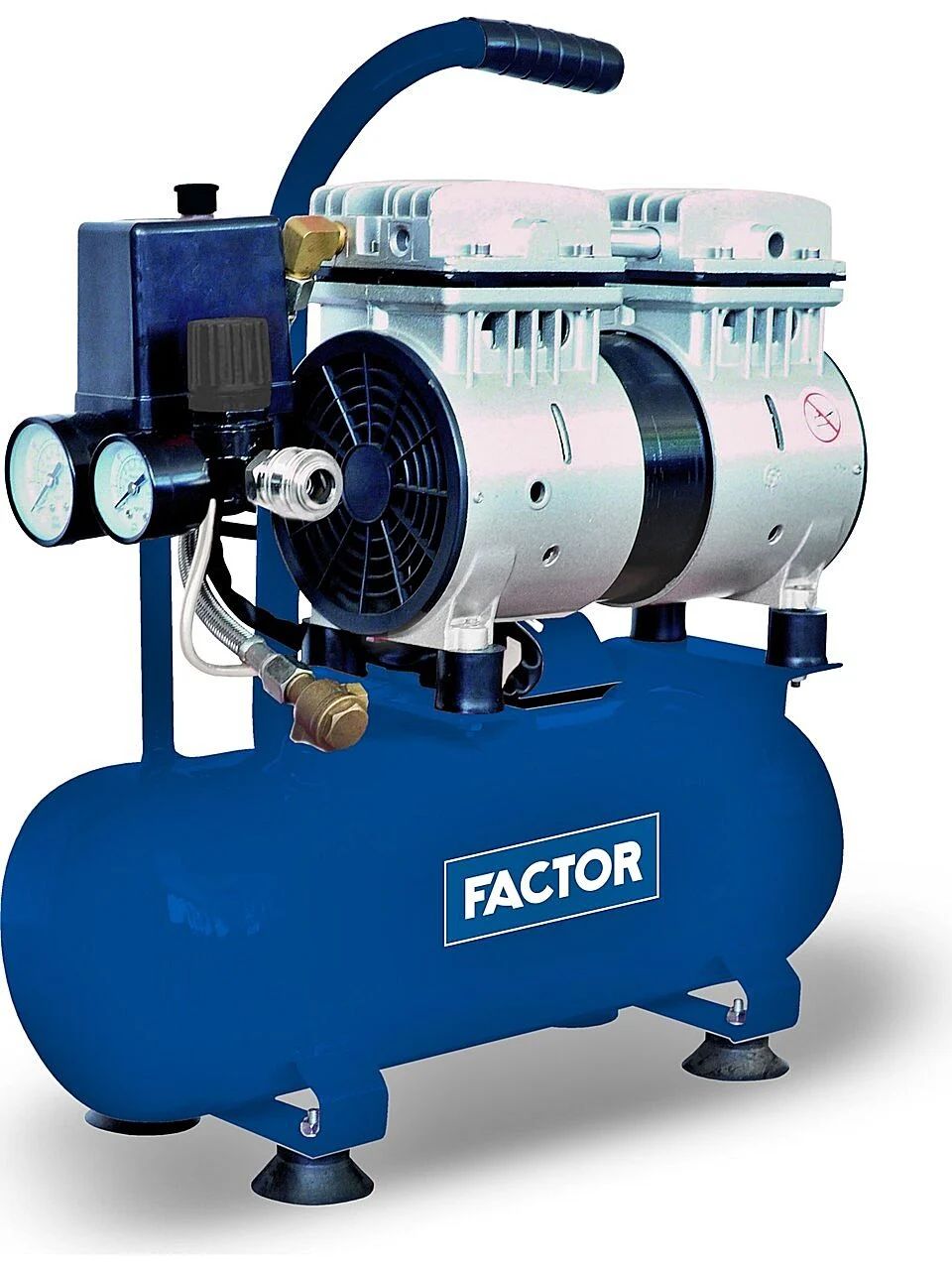 Factor EWS 6 Yağsız Sessiz Hava Kompresörü 6 Litre 8 Bar