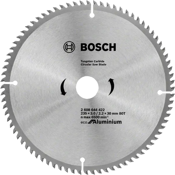 Bosch Eco Alüminyum Daire Testere Bıçağı 235X30X3 80 Diş 2608644422