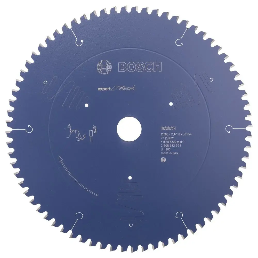 Bosch Ahşap Kesme Daire Testere Bıçağı 305x30 mm 72 Diş Expert 2608642531