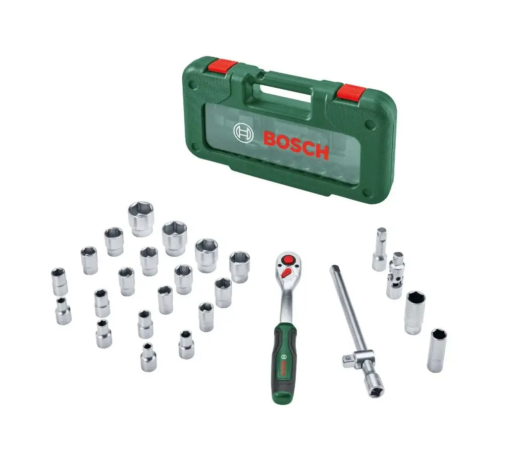 Bosch 1600A039J7 1/2'' 26 Parça Cırcır Lokma Takımı