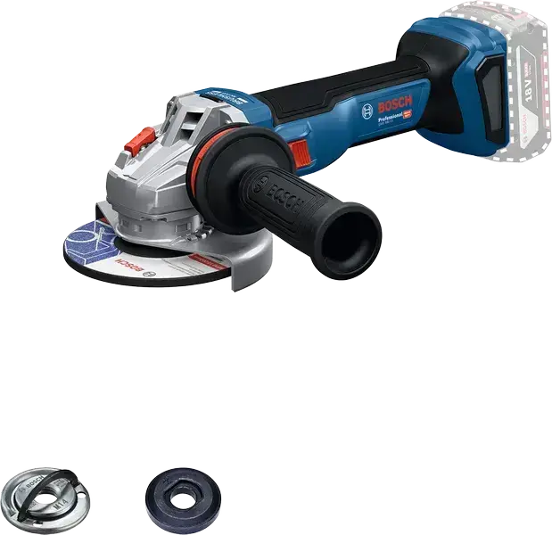 Bosch GWS 18V-11 Akülü Avuç Taşlama Makinesi 2x5 Ah Akü