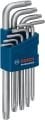 Bosch Professional Alyan Anahtar Takımı Torx 9 Parça