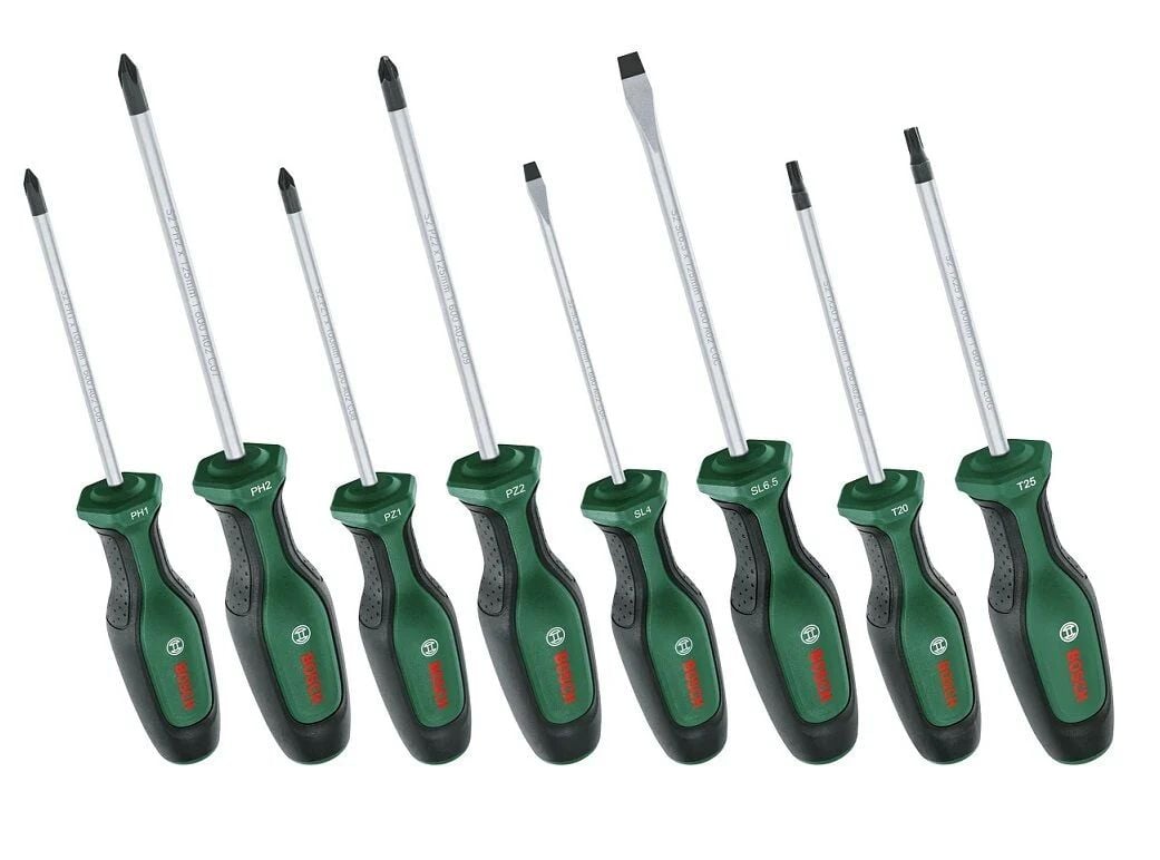 Bosch 1600A02BX8 Tornavida Seti 8 Parça