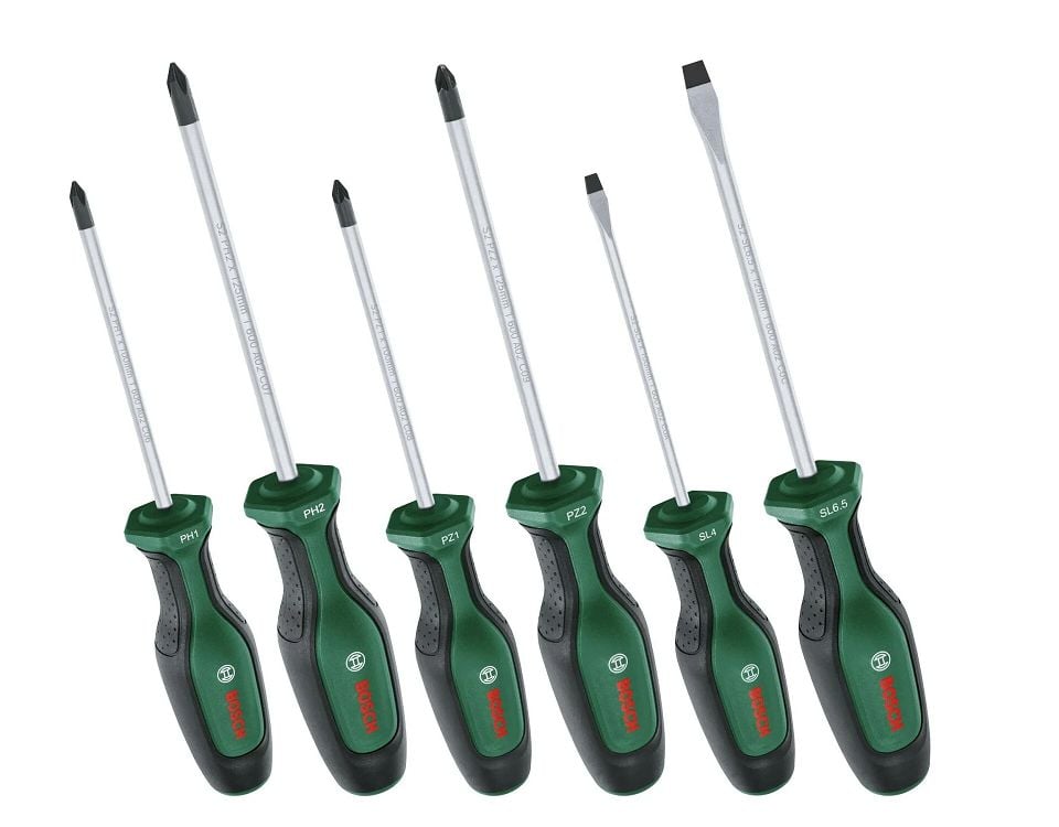 Bosch 1600A02BX7 Tornavida Seti 6 Parça