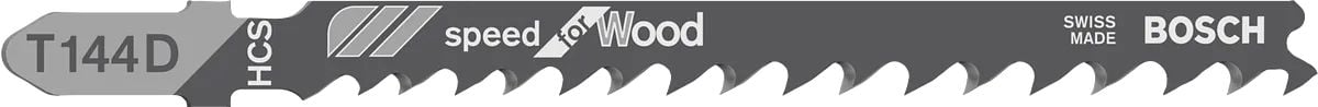 Bosch Speed for Wood T144D Dekupaj Testere Bıçağı 100mm 5 Adet 2608630040