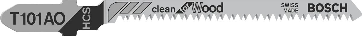 Bosch Clean for Wood T101AO Dekupaj Testere Bıçağı 83mm 5 Adet 2608630031