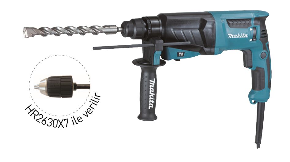 Makita HR2630X7 Elektropnömatik Delici Kırıcı 800W